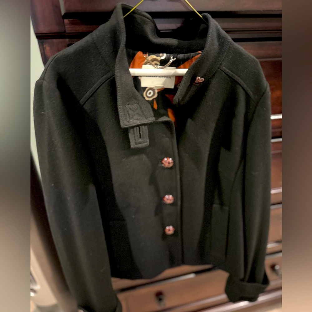 Banana Republic - Women’s XL - Black Wool Jacket